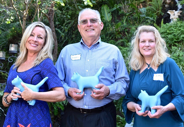 2015 Award Recipients - Pamela, Dennis and Christine